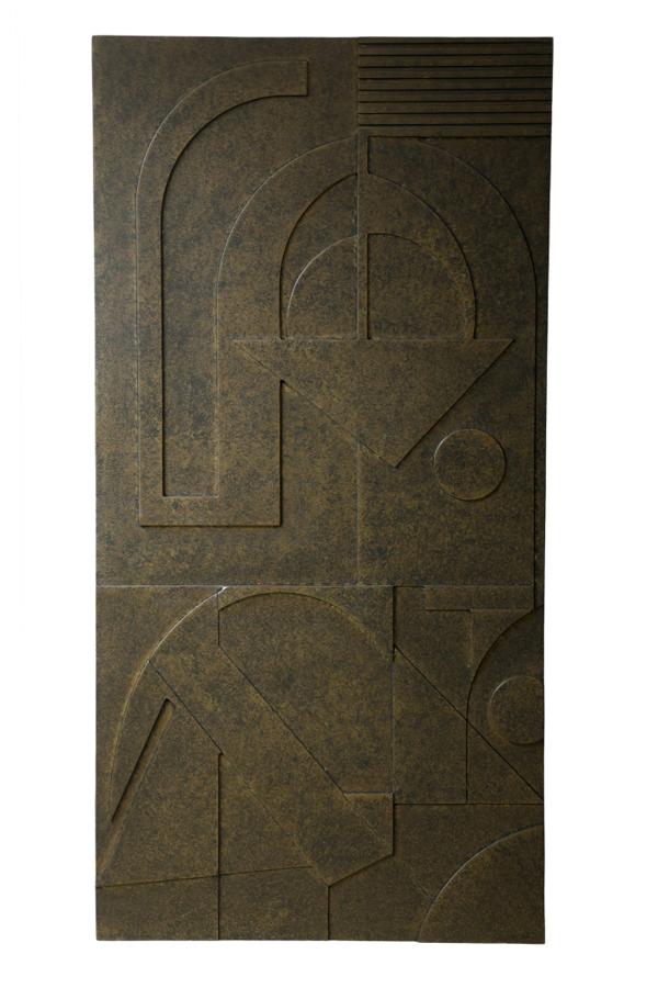 Geometric Relief Wall Art ODWD-06